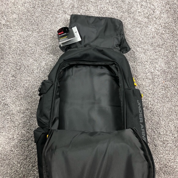 Under Armour x Project Rock Regiment UA Unisex Womens Backpack Black 1353719-001 - Picture 10 of 13